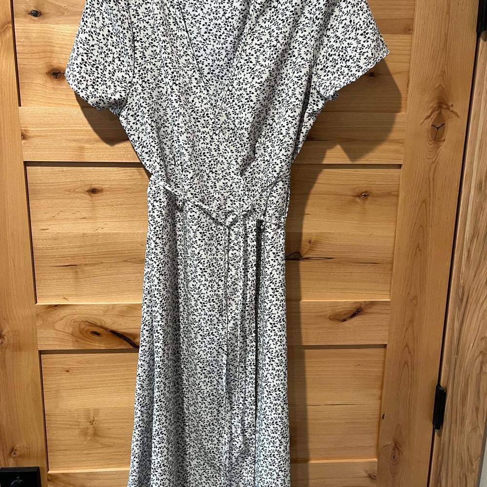 Floral Wrap Dress